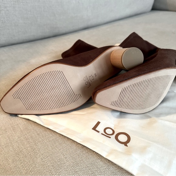NWT LOQ Vero Boots in Brown Suede 38 - Picture 10 of 11